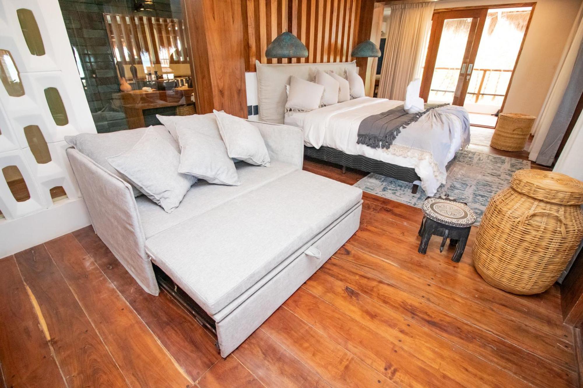 Amaite Beach Hotel Isla Holbox Ngoại thất bức ảnh A sofa bed